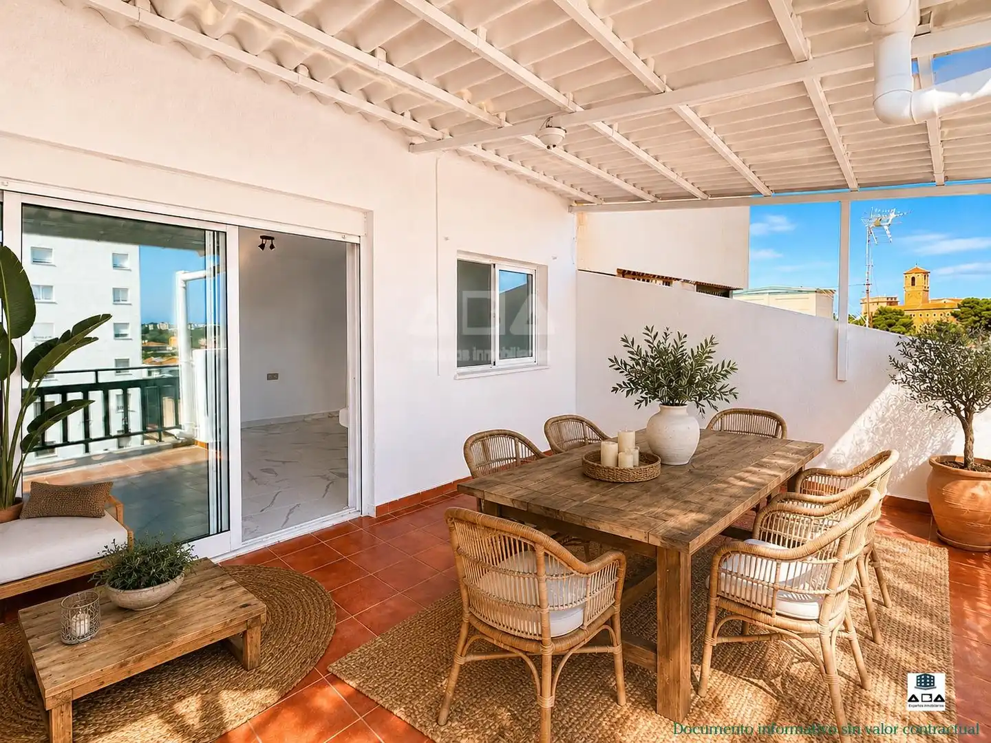 Terraza de Ático en venta en El Puig de Santa Maria con Terraza