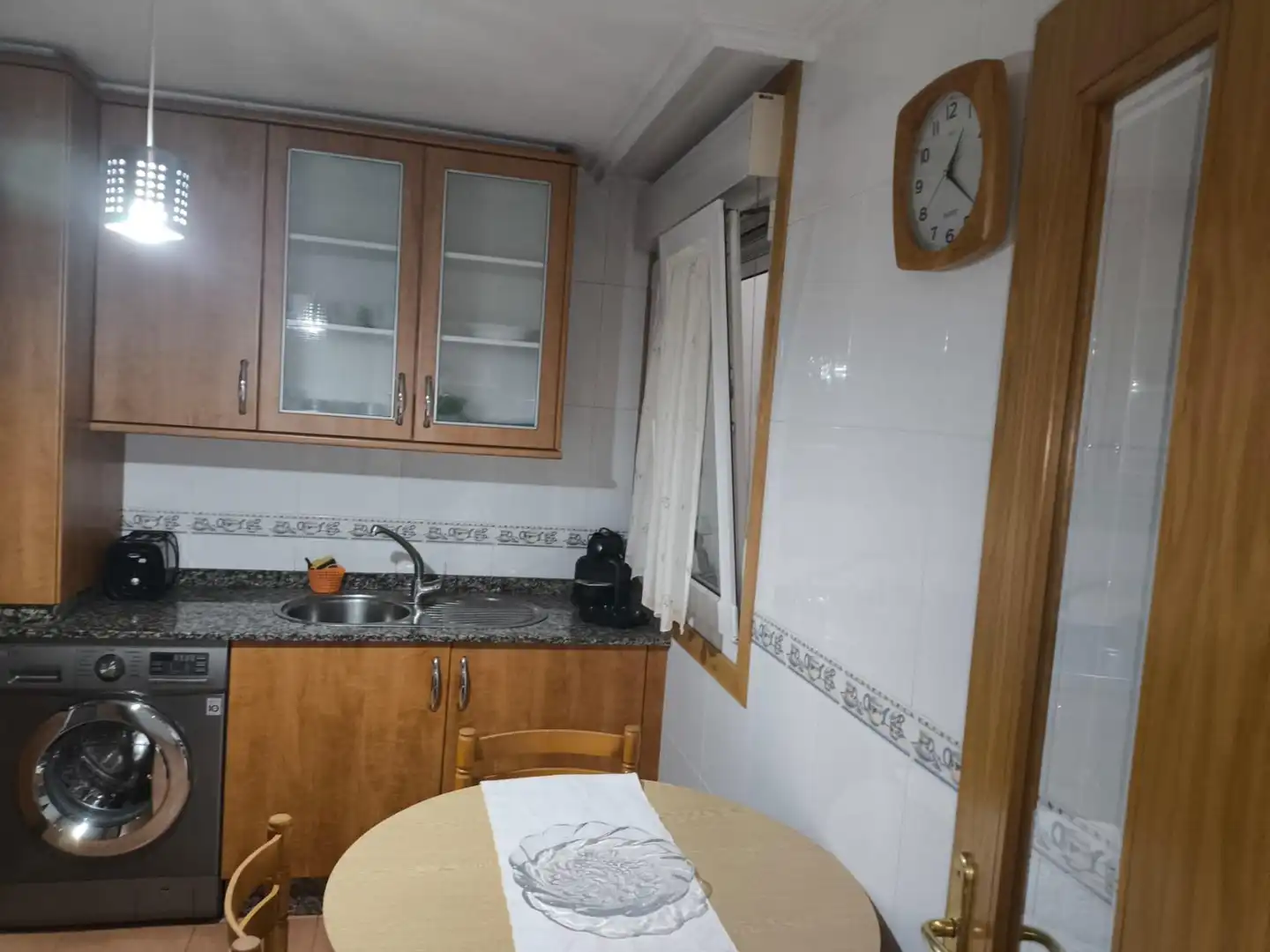 Kitchen of Flat for rent in Arteixo  with Heating, Storage room and Furnished