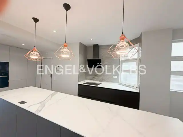 Cocina de Piso de alquiler en Madrid con Aire acondicionado, Calefacción y Parquet