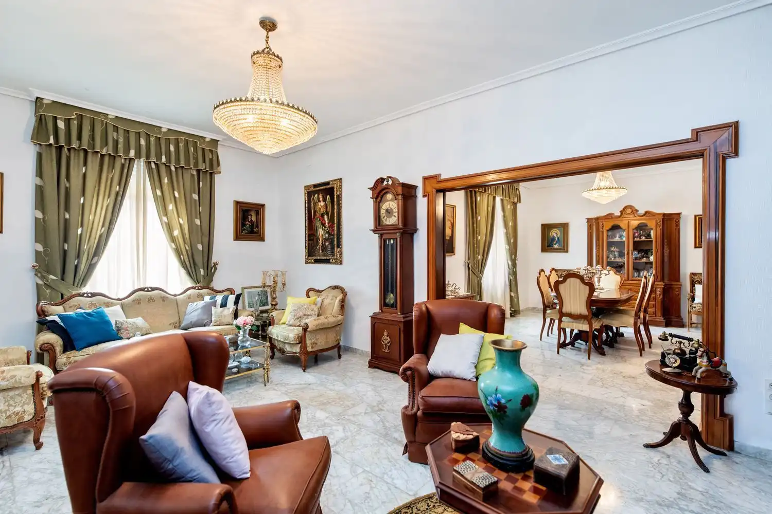 Living room of Houses for sale in Córdoba  with Air Conditioner, Private garden and Terrace
