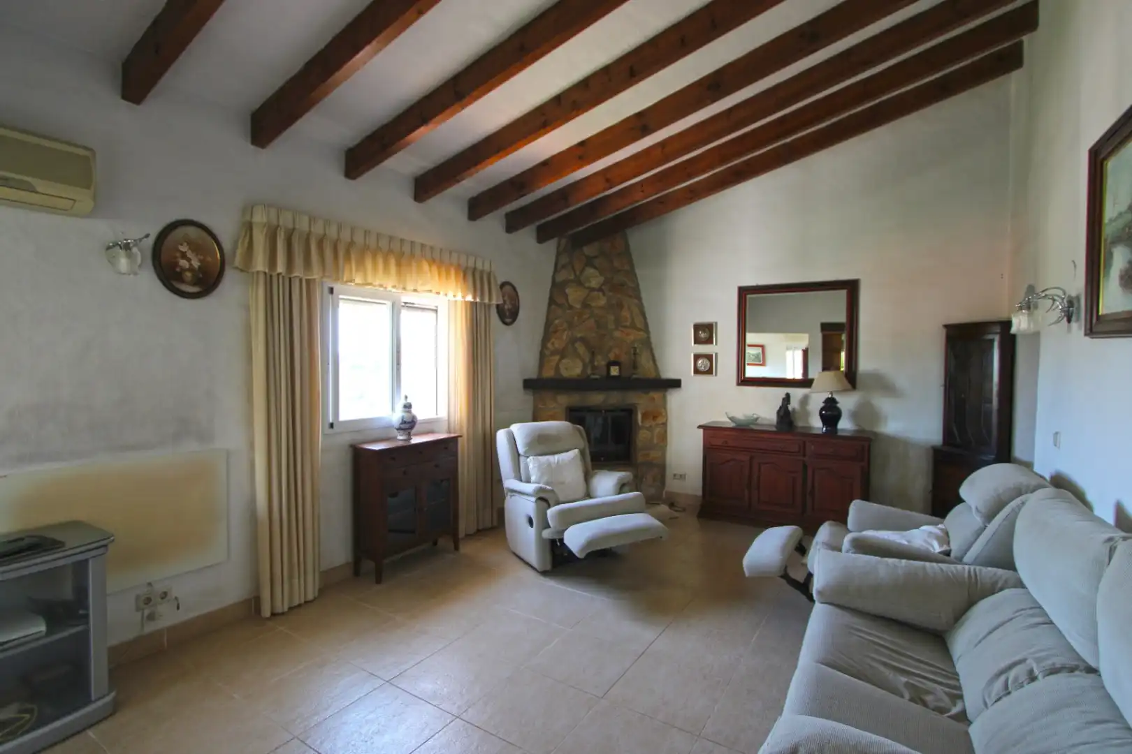 Sala de estar de Casa o chalet en venta en Orba con Jardín privado, Terraza y Trastero
