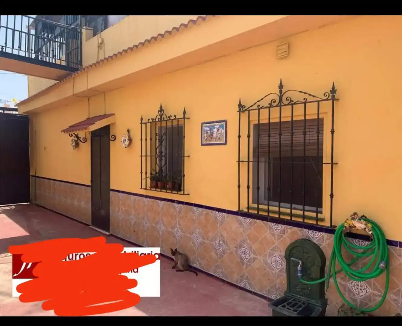 Vista exterior de Casa o chalet en venta en Hinojos con Aire acondicionado y Piscina