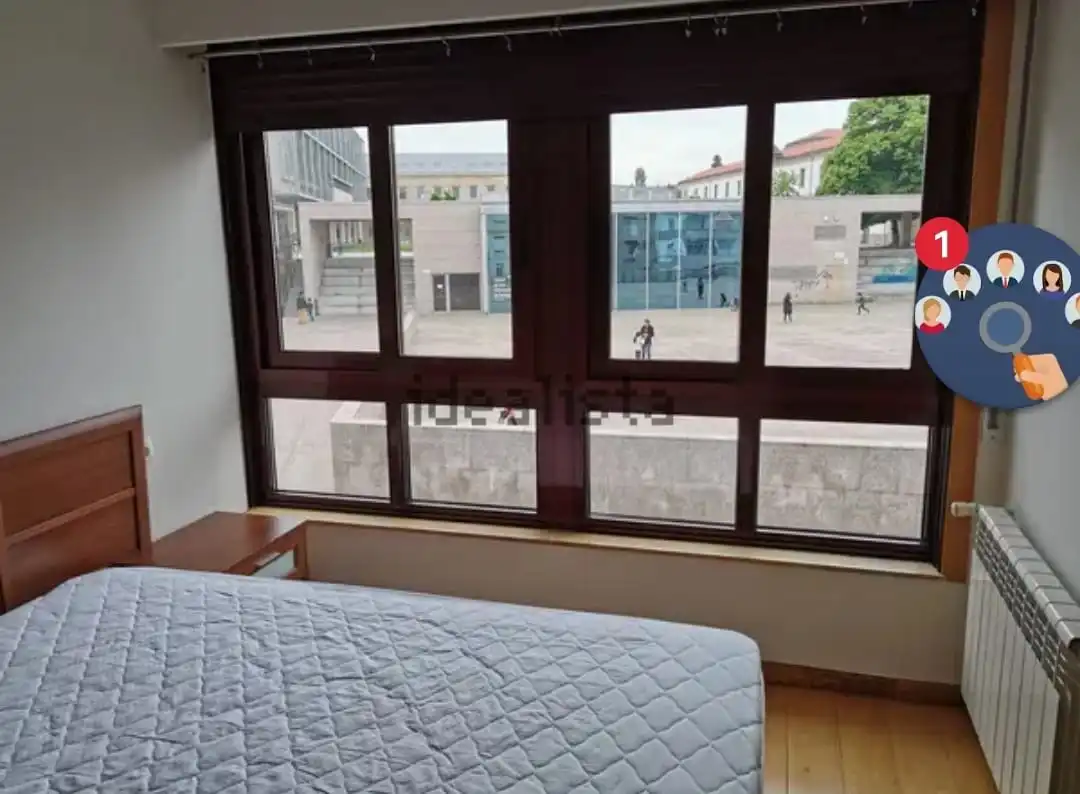 Schlafzimmer von Wohnung zum Verkauf in Ourense Capital  mit Heizung, Parkett und Abstellraum