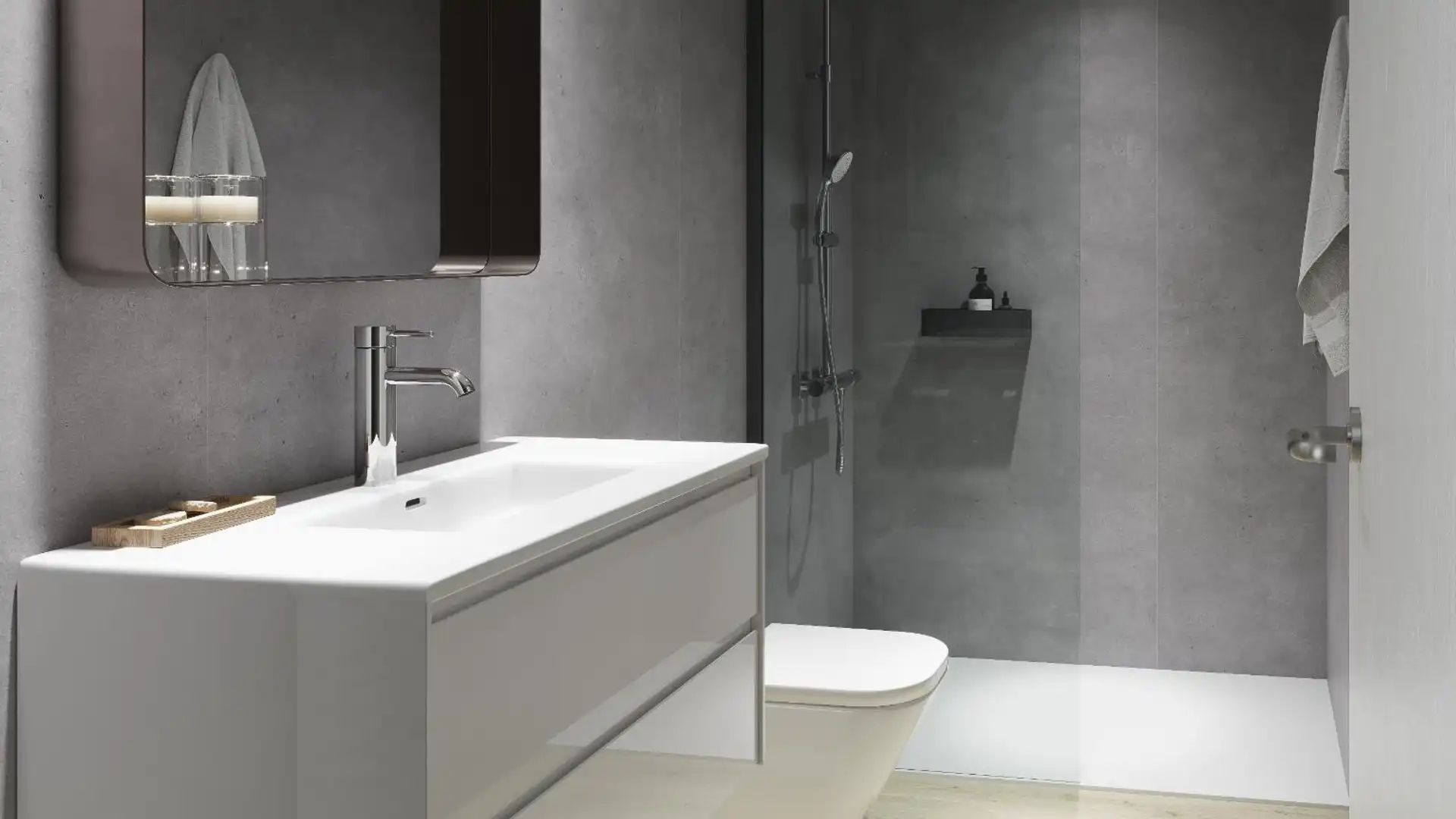 Bathroom of Flat for sale in Castellón de la Plana / Castelló de la Plana  with Terrace, Storage room and Community pool