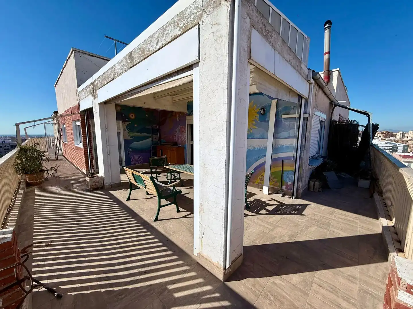 Terrasse von Dachboden zum Verkauf in Elche / Elx