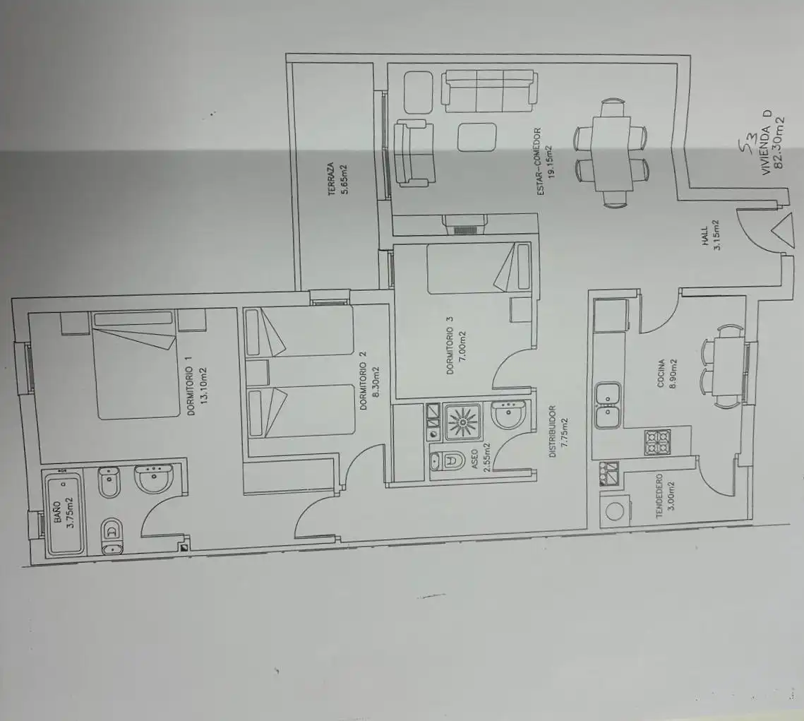 Piso en venta en El Toyo