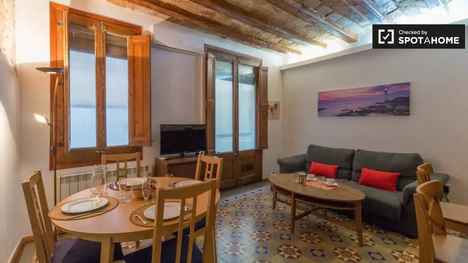 Appartamento con terrazza in affitto a Ciutat Vella, imagen 12