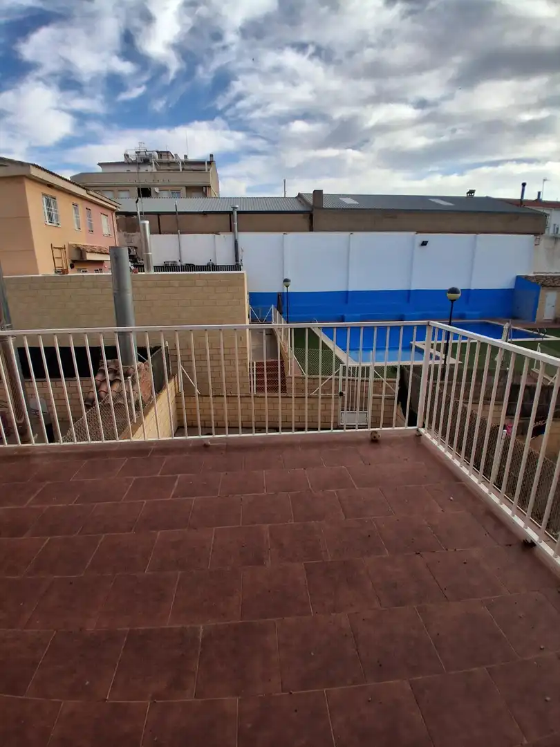 Terrassa de Casa adosada en venda en Balazote amb Aire condicionat, Calefacció i Terrassa