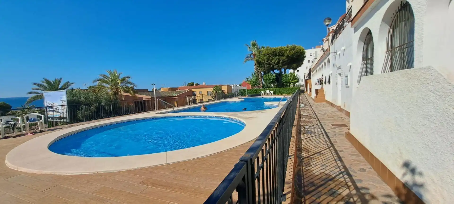 Piscina de Loft de lloguer en Santa Pola amb Aire condicionat, Jardí privat i Terrassa