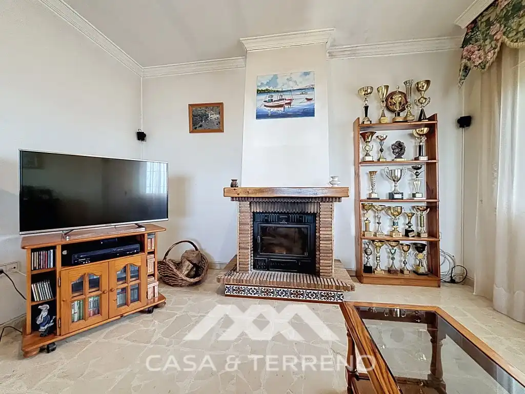 Sala de estar de Casa o chalet en venta en Vélez-Málaga con Aire acondicionado, Jardín privado y Terraza