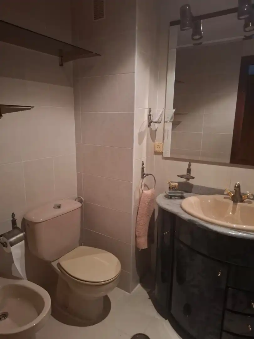 Baño de Piso de alquiler en Albacete con Calefacción, Amueblado y Horno