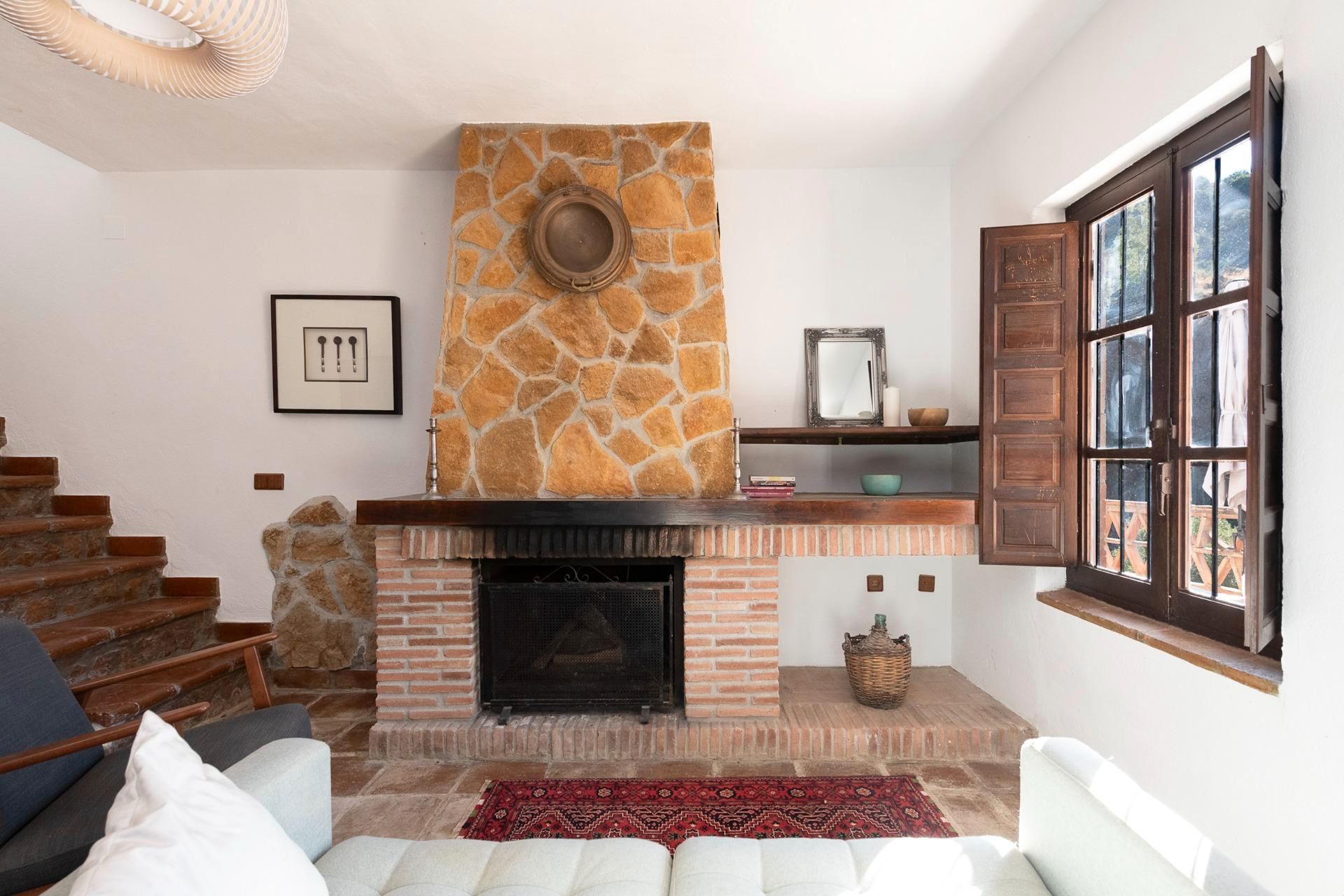 Living room of Country house for sale in Málaga Capital