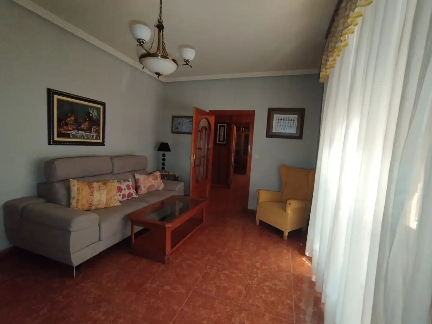 Living room of Detached homes for sale in Tomelloso  with Air Conditioner, Heating and Private garden