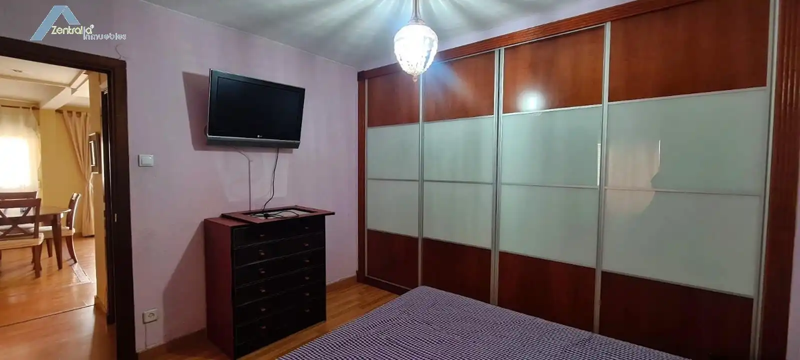 Bedroom of Flat for sale in Zaragoza  with Air Conditioner, Heating and Terrace