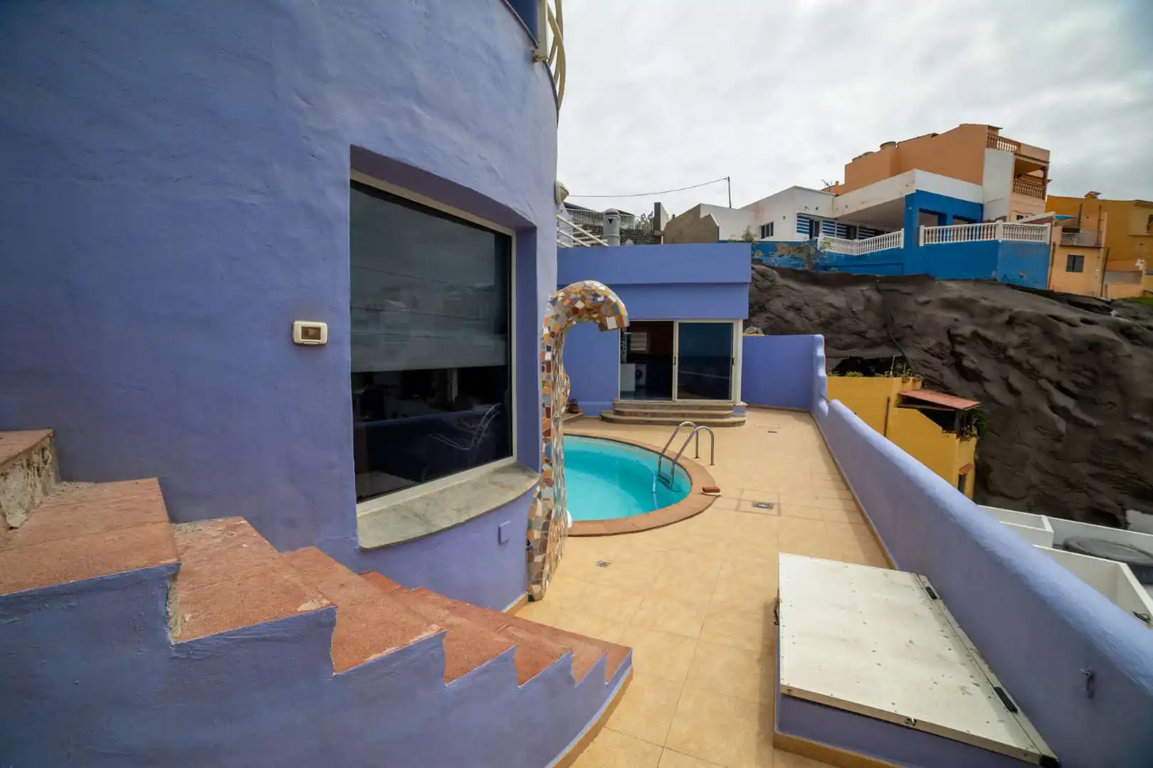 Exterior view of Detached homes for sale in Gáldar  with Terrace, Swimming Pool and Furnished