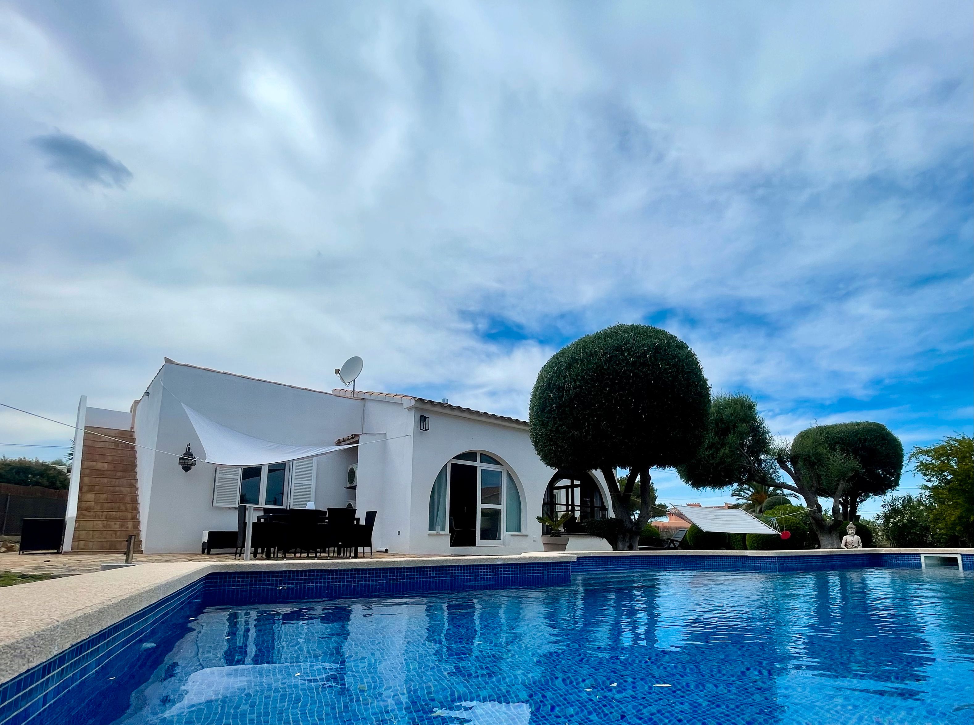 Piscina de Casa adosada de lloguer en Manacor amb Aire condicionat, Piscina i Moblat