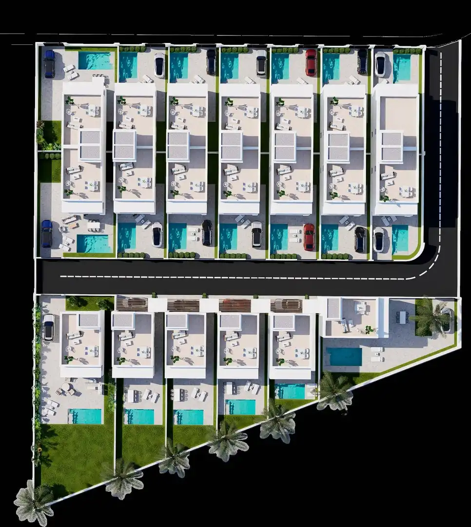 Vista exterior de Casa o xalet en venda en Orihuela amb Aire condicionat, Jardí privat i Terrassa