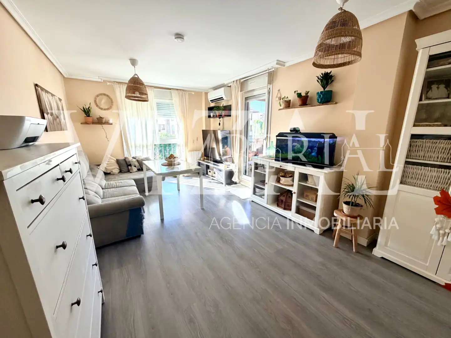 Sala de estar de Piso en venta en Humanes de Madrid con Aire acondicionado, Calefacción y Terraza