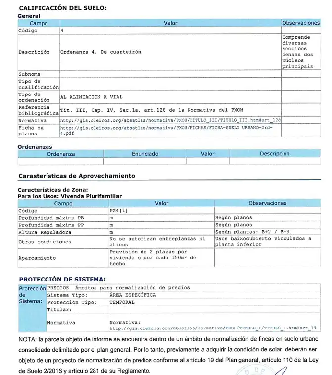 Residencial en venda en Oleiros