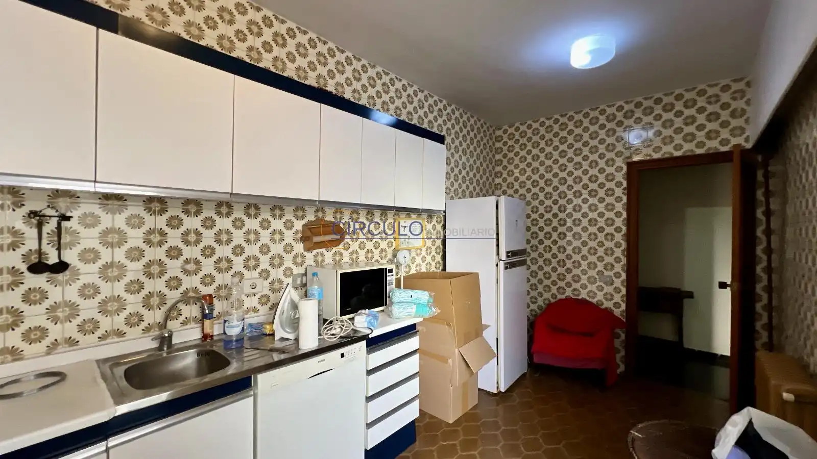 Küche von Wohnung zum Verkauf in Lorca mit Terrasse, Abstellraum und Balkon
