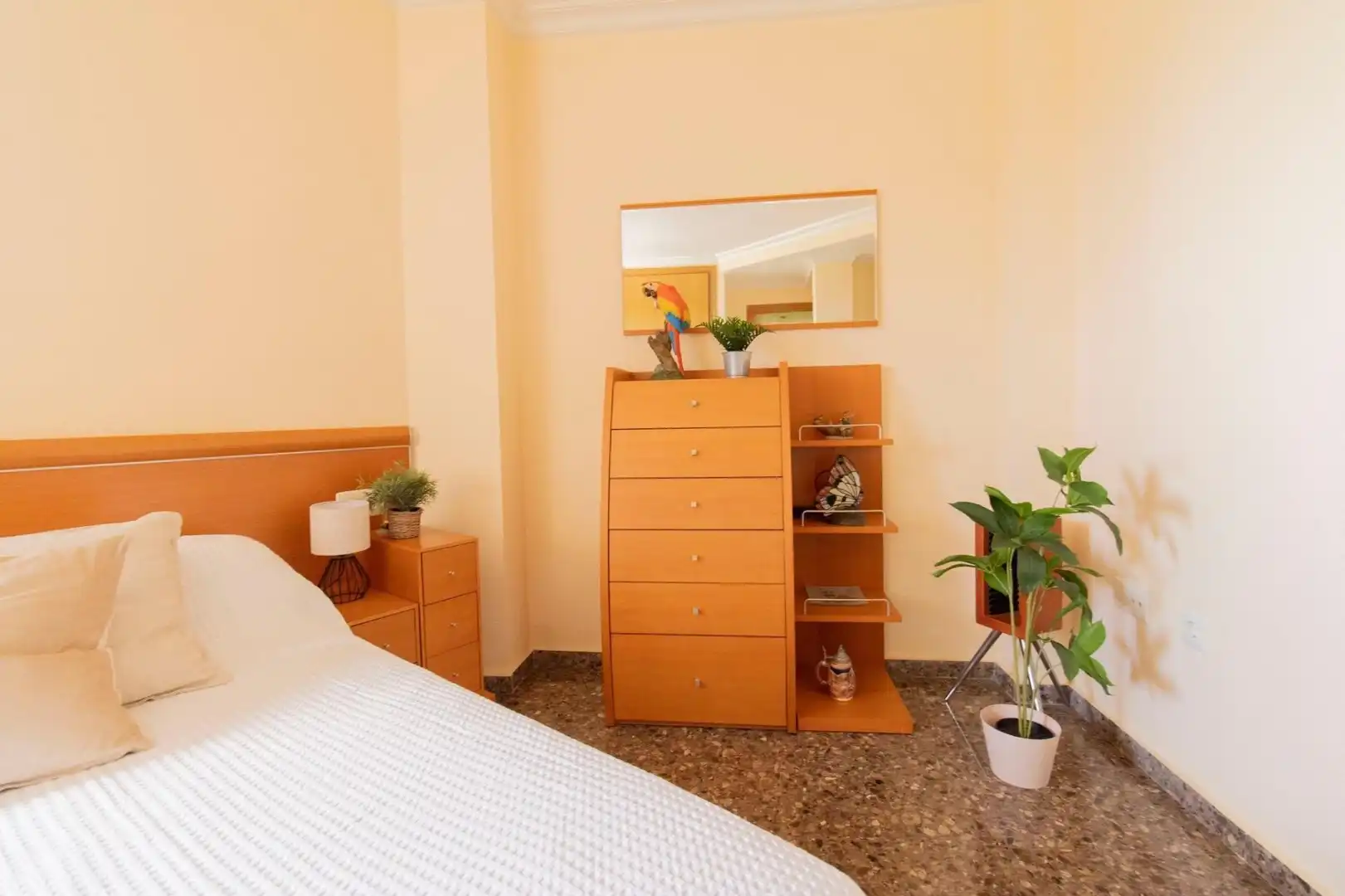 Bedroom of Flat for sale in Albuixech  with Air Conditioner, Heating and Balcony