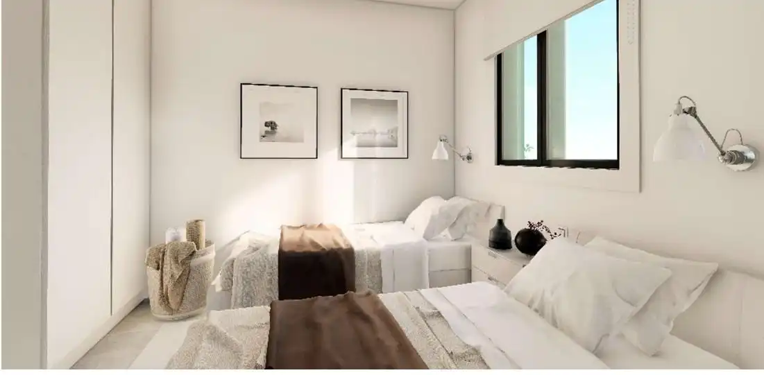 Bedroom of Detached homes for sale in Sant Antoni de Portmany  with Air Conditioner, Private garden and Terrace