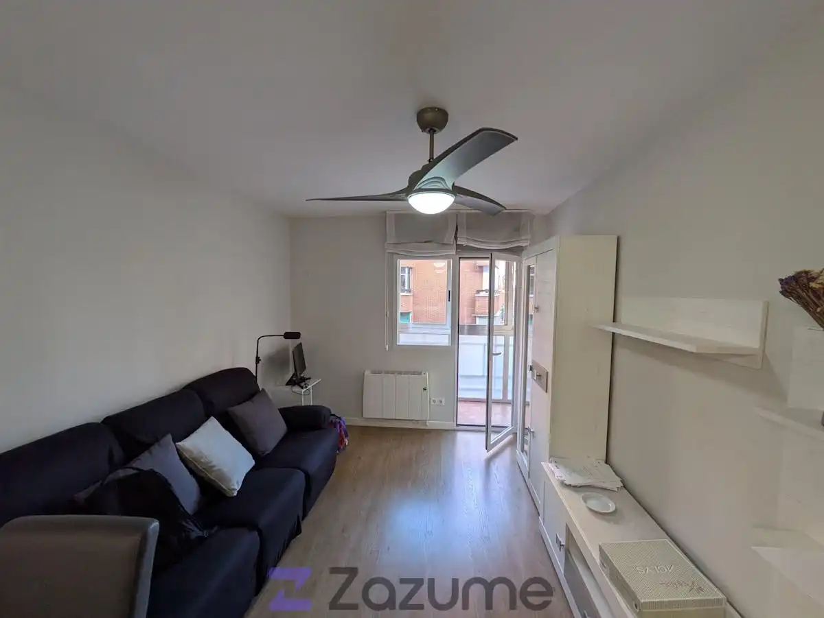 Living room of Flat for rent in Leganés  with Heating, Terrace and Furnished