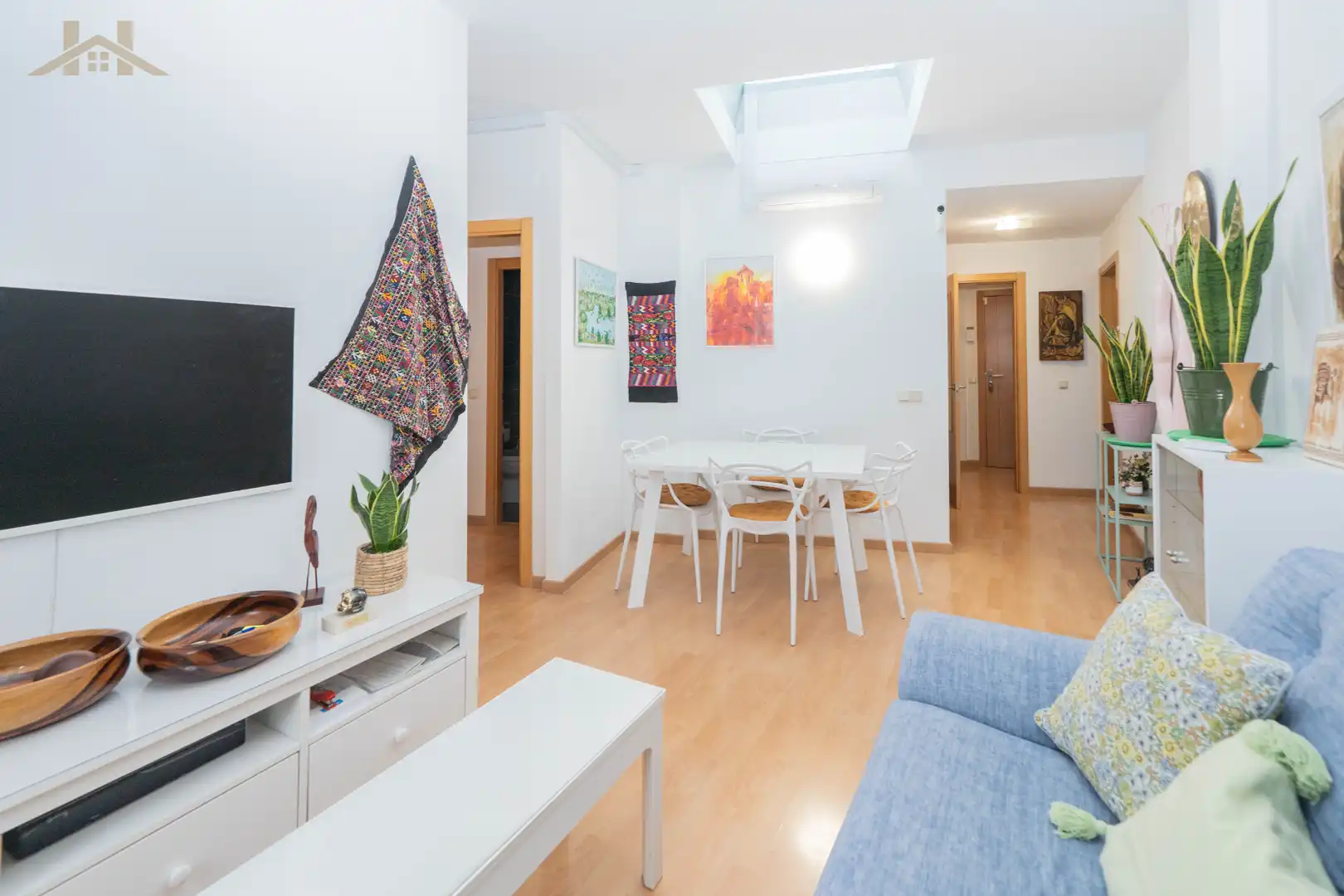 Living room of Flat for sale in Collado Villalba  with Air Conditioner, Heating and Storage room