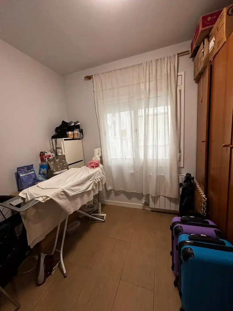 Schlafzimmer von Wohnung zum Verkauf in Badalona mit Klimaanlage, Heizung und Parkett