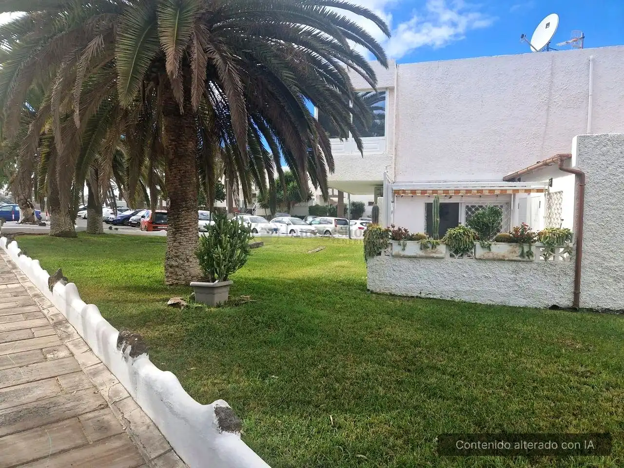 Vista exterior de Planta baja de alquiler en Arona con Aire acondicionado, Terraza y Amueblado