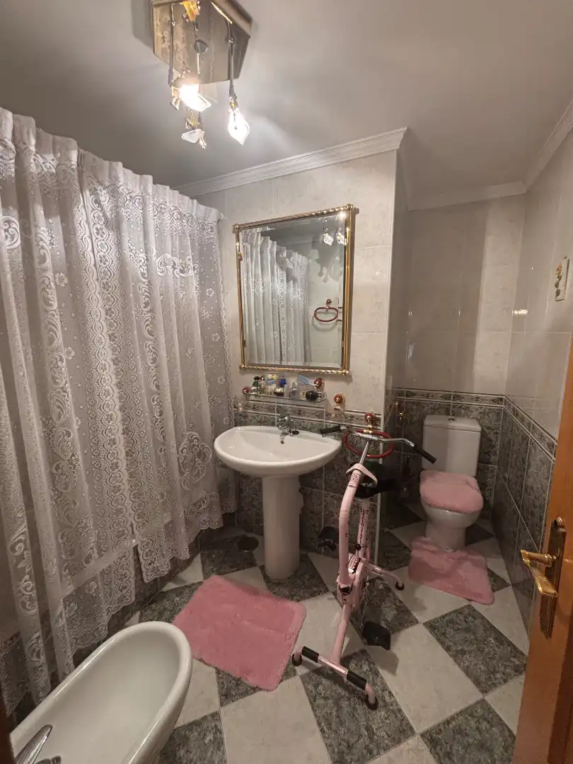 Baño de Casa o chalet en venta en Valladolid con Calefacción, Jardín privado y Parquet