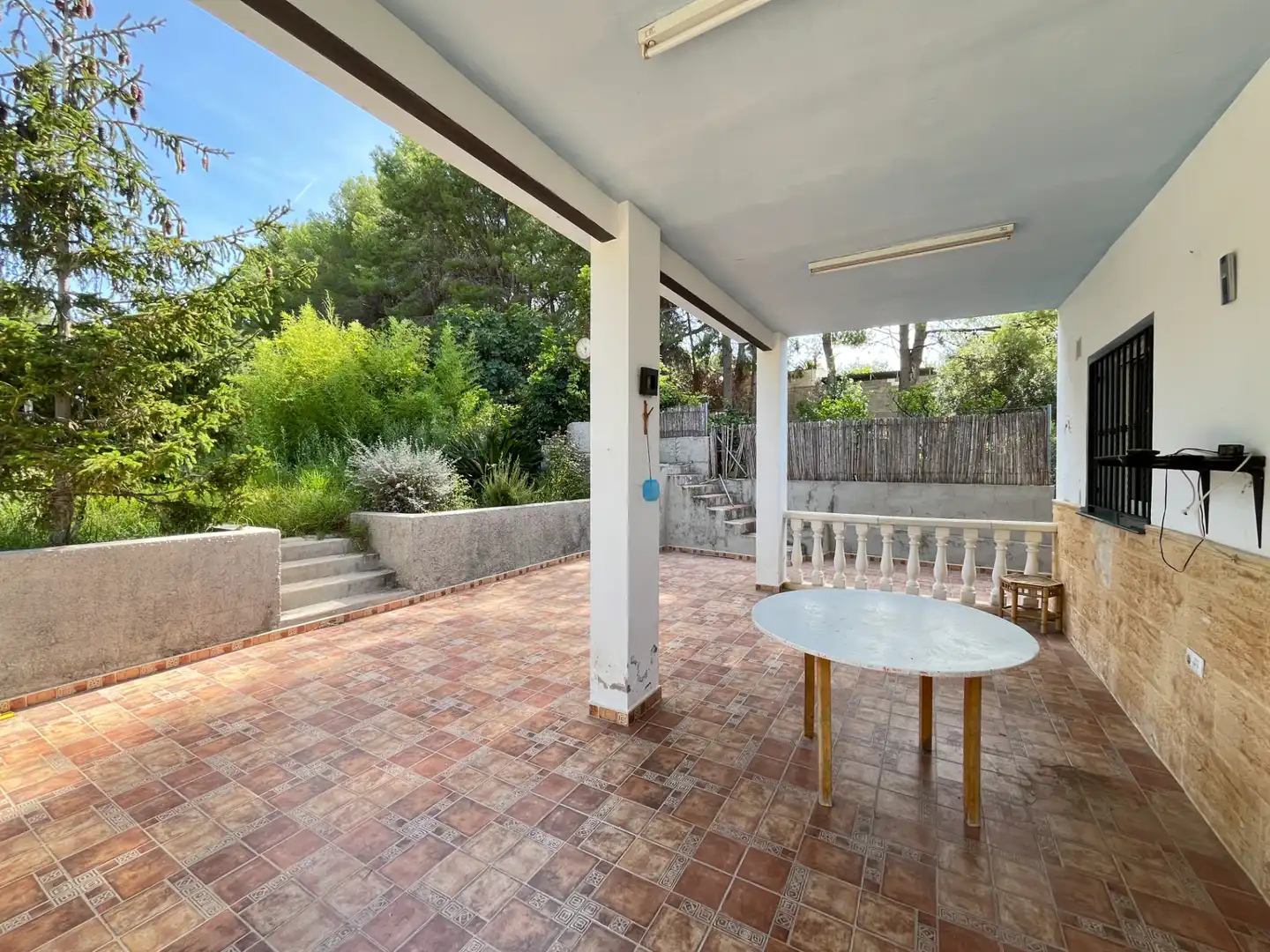 Terrassa de Casa o xalet en venda en Sagunto / Sagunt amb Aire condicionat, Calefacció i Jardí privat