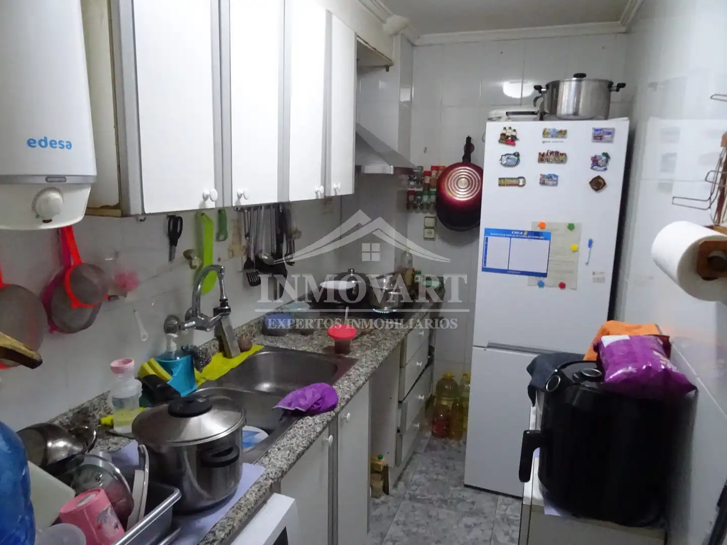 Kitchen of Flat for sale in Algemesí  with Air Conditioner, Furnished and Oven