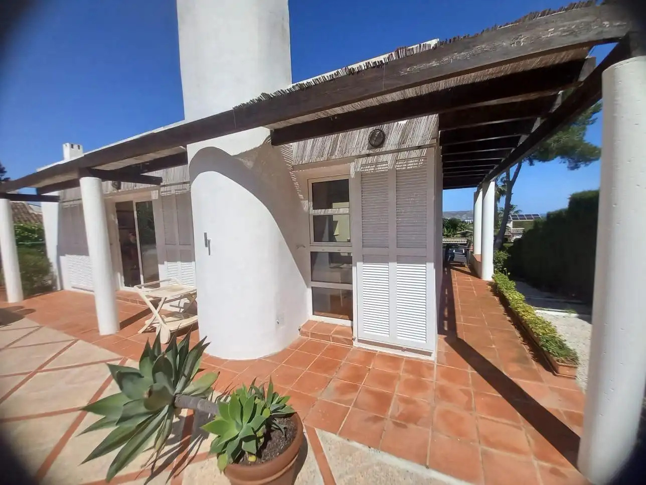 Vista exterior de Casa o xalet en venda en Jávea / Xàbia amb Aire condicionat i Alarma