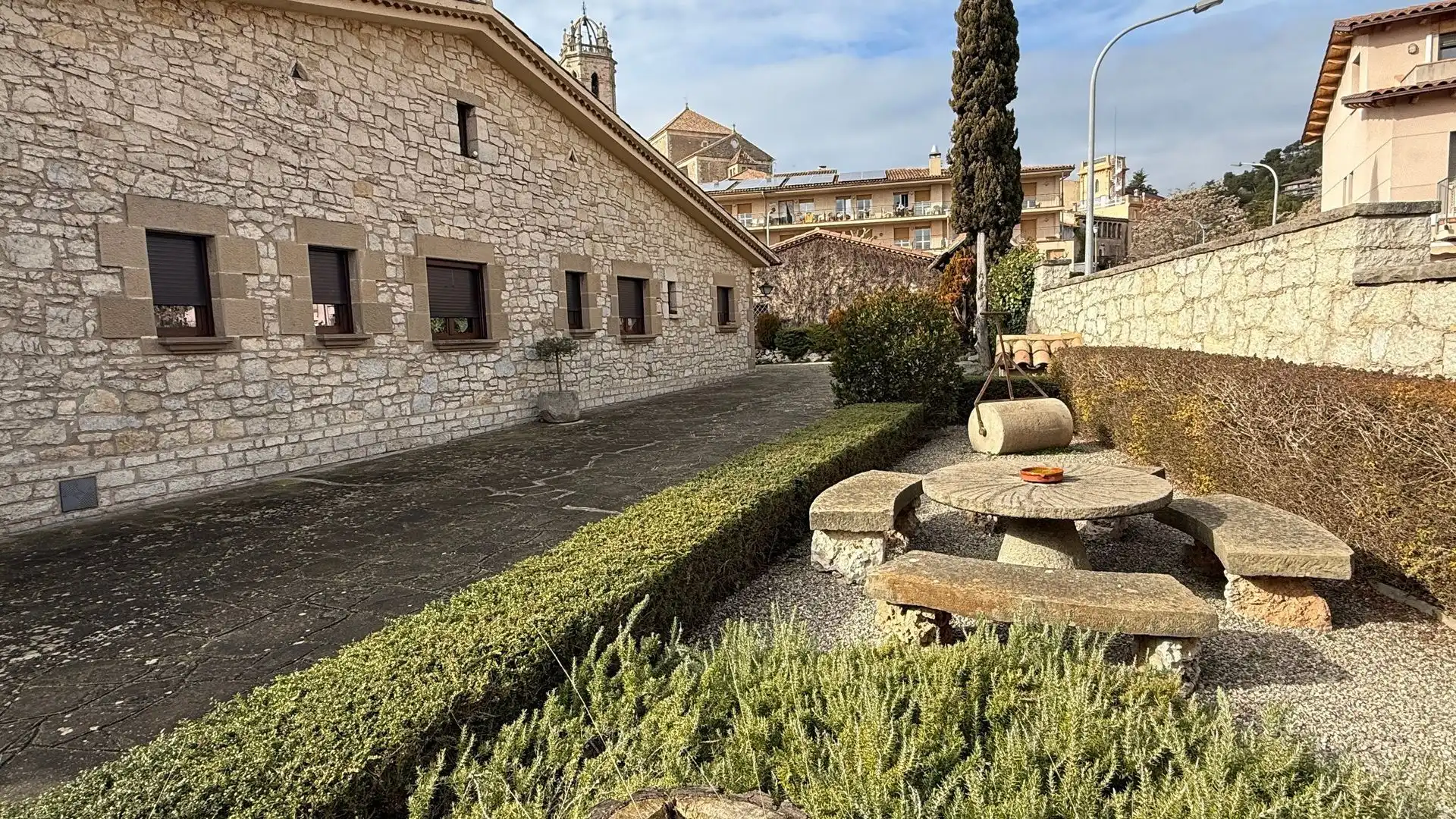 Vista exterior de Casa o xalet en venda en Moià amb Calefacció, Jardí privat i Traster