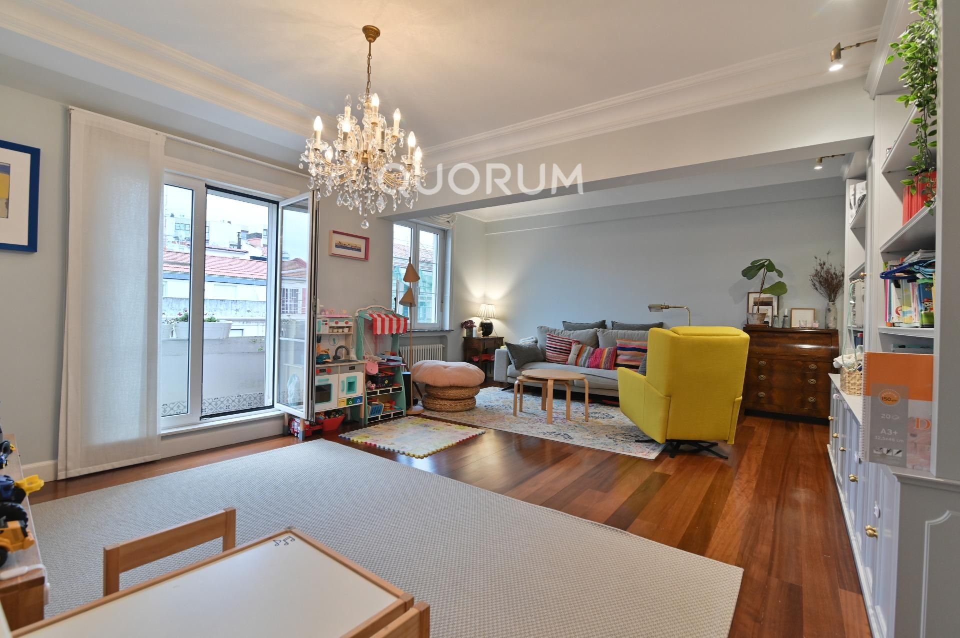 Sala de estar de Piso en venta en Bilbao  con Terraza