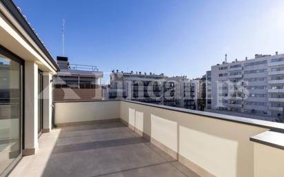 Terrace of Attic for sale in Sabadell  with Air Conditioner, Private garden and Parquet flooring