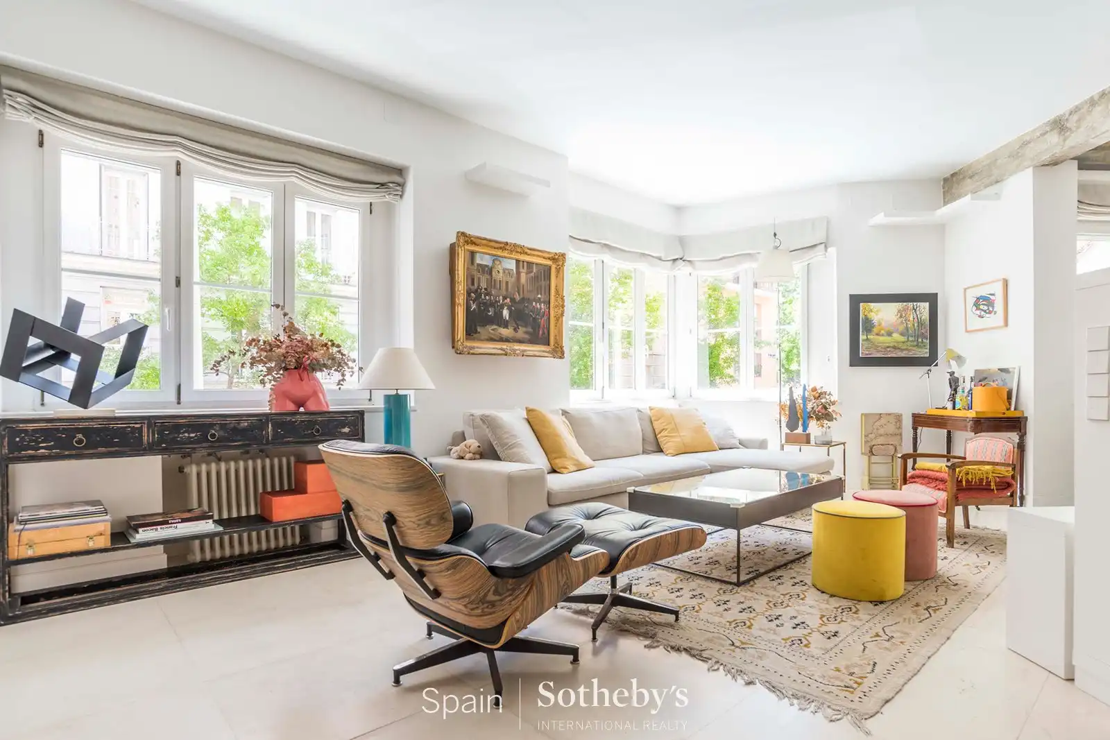 Wohnzimmer von Wohnungen zum Verkauf in Madrid mit Klimaanlage, Heizung und Abstellraum