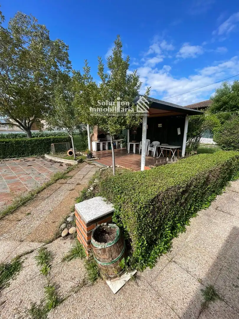 Terraza de Casa o chalet en venta en Doñinos de Salamanca con Calefacción y Amueblado