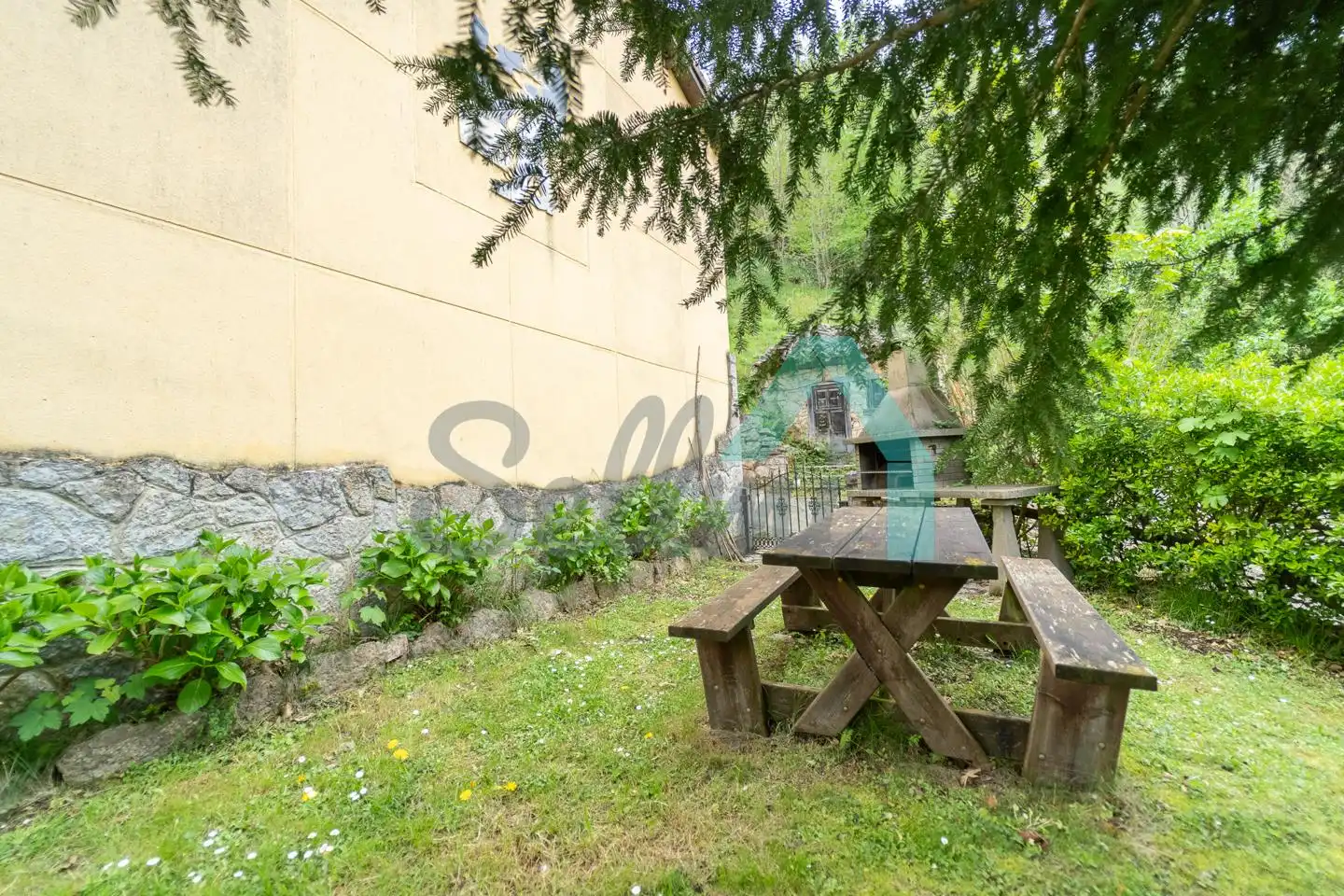 Terraza de Casa o chalet en venta en Quirós con Calefacción, Jardín privado y Terraza