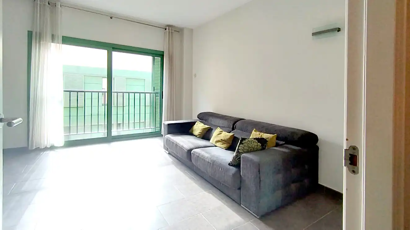 Sala de estar de Piso en venta en Barcelona con Calefacción y Horno
