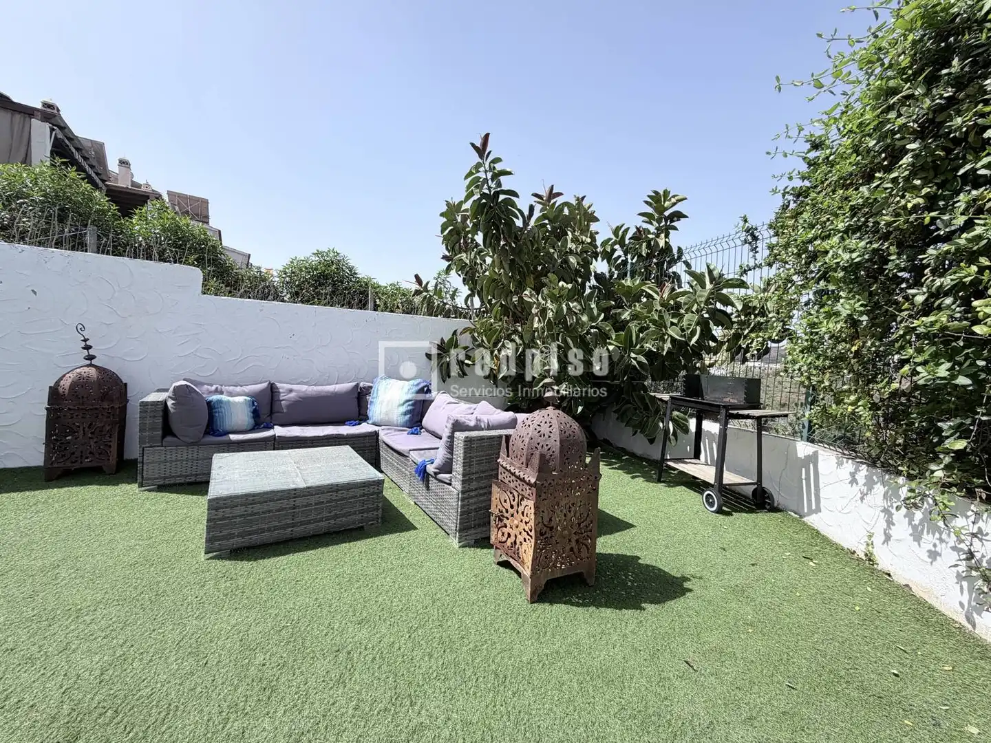 Terraza de Casa o chalet en venta en Rincón de la Victoria con Aire acondicionado, Terraza y Amueblado