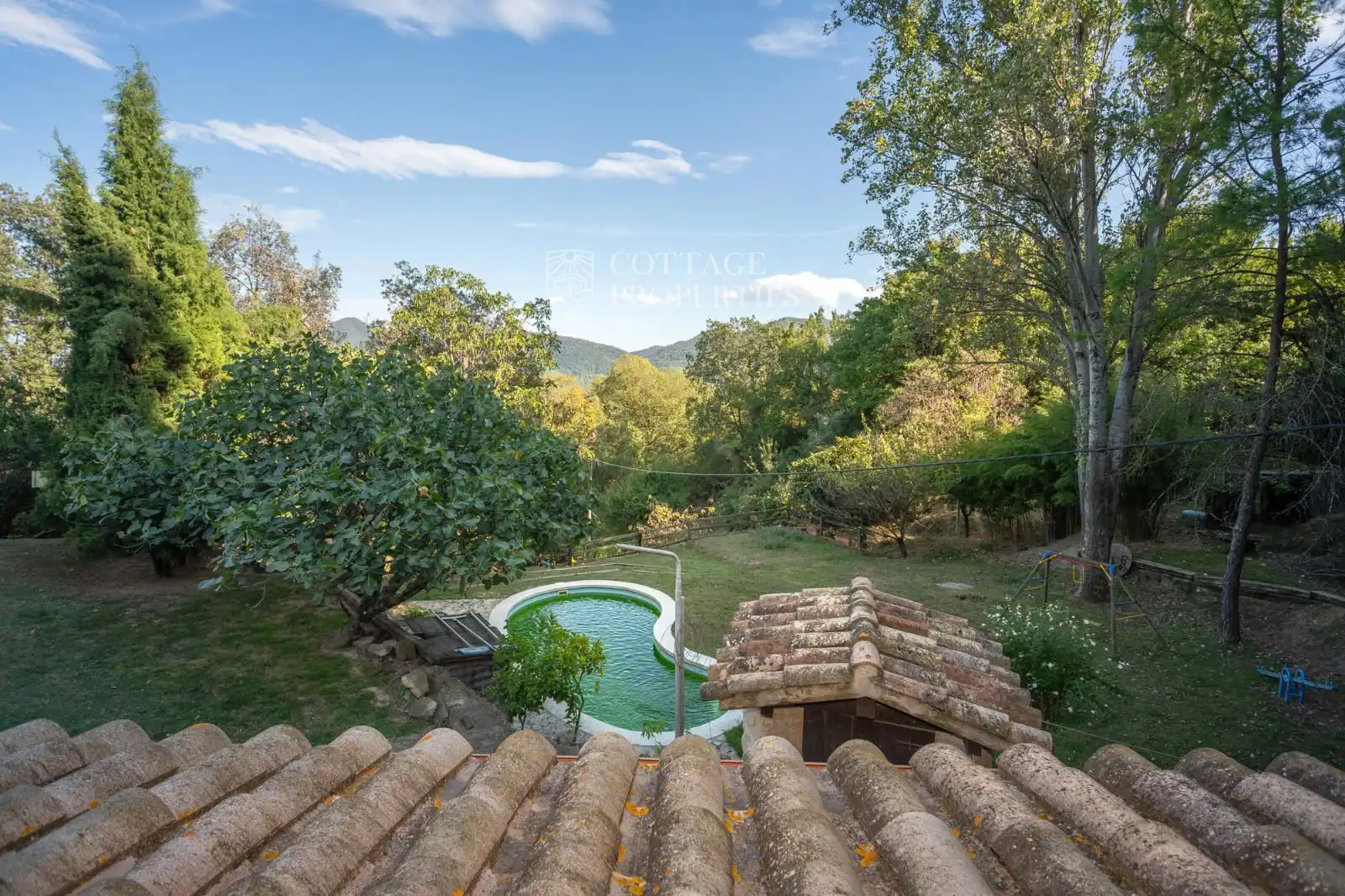 Jardín de Finca rústica en venta en Sant Miquel de Campmajor con Calefacción y Piscina