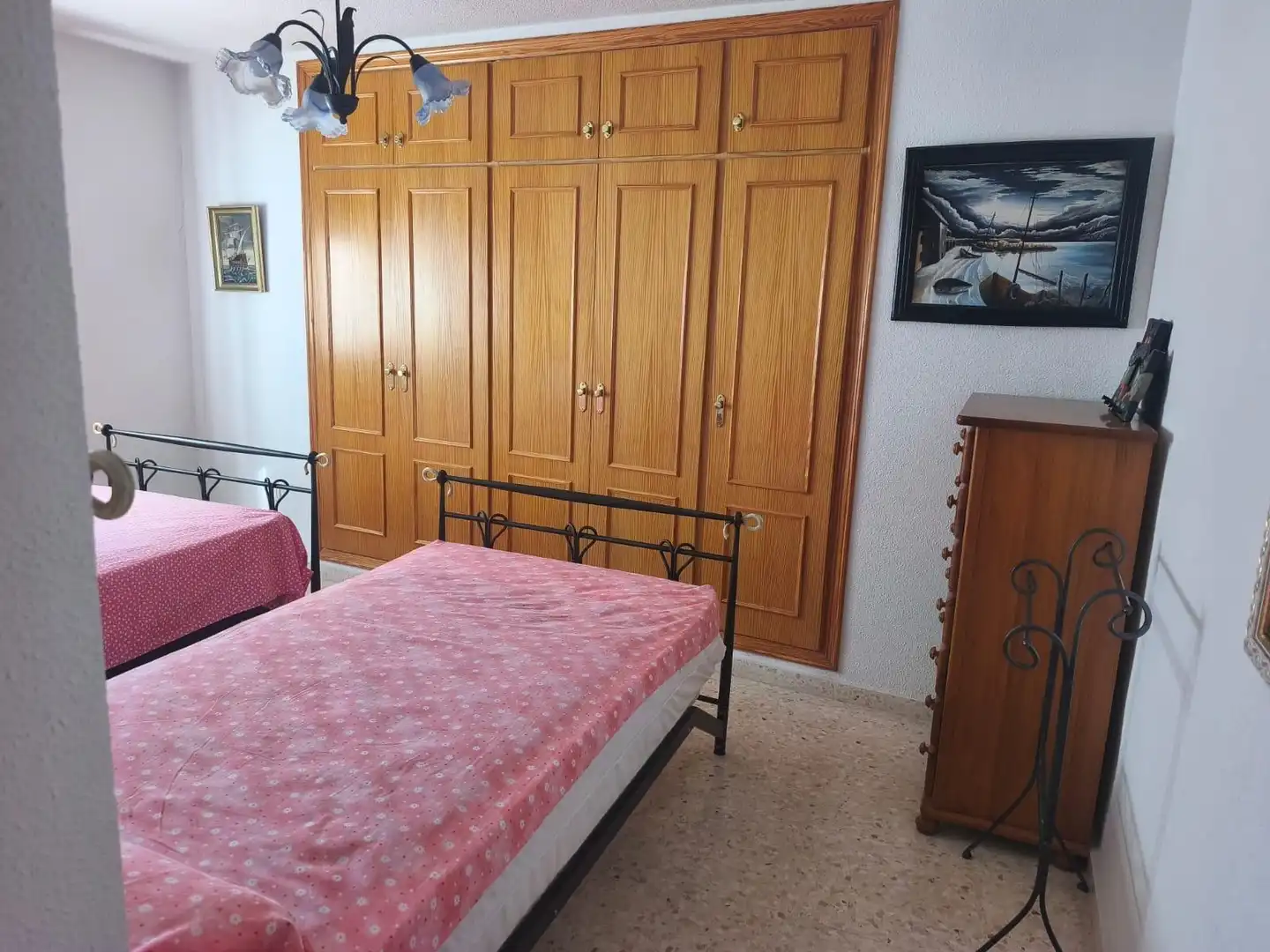 Bedroom of Flat for sale in Oliva  with Terrace