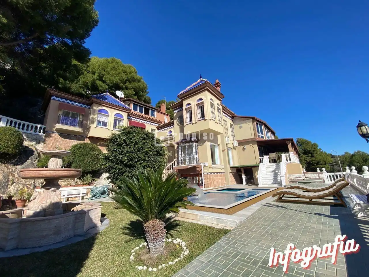 Exterior view of Houses for rent in Málaga  with Air Conditioner, Heating and Private garden