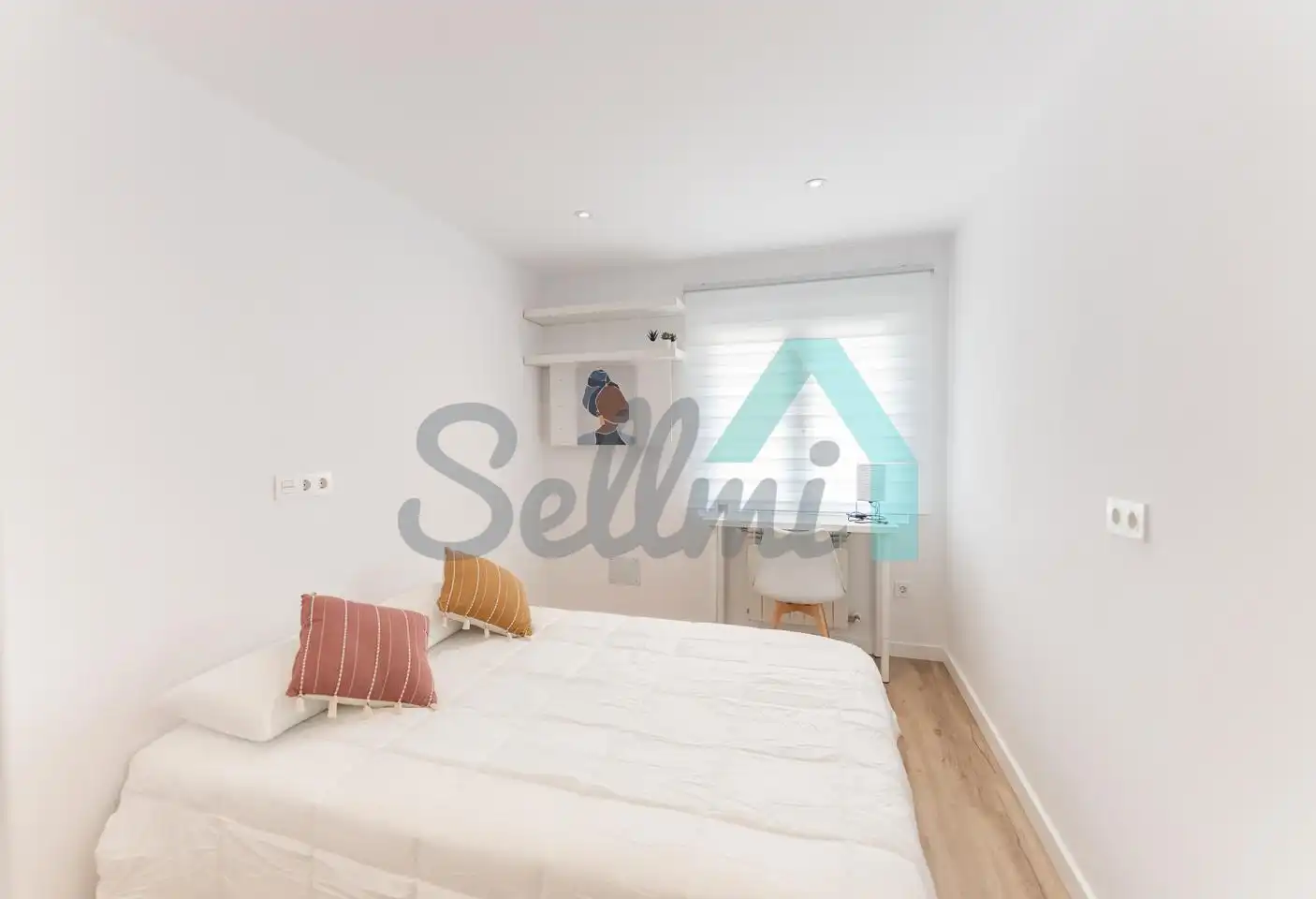 Schlafzimmer von Wohnung zur untervermieten in Oviedo  mit Heizung, Möbliert und Internet