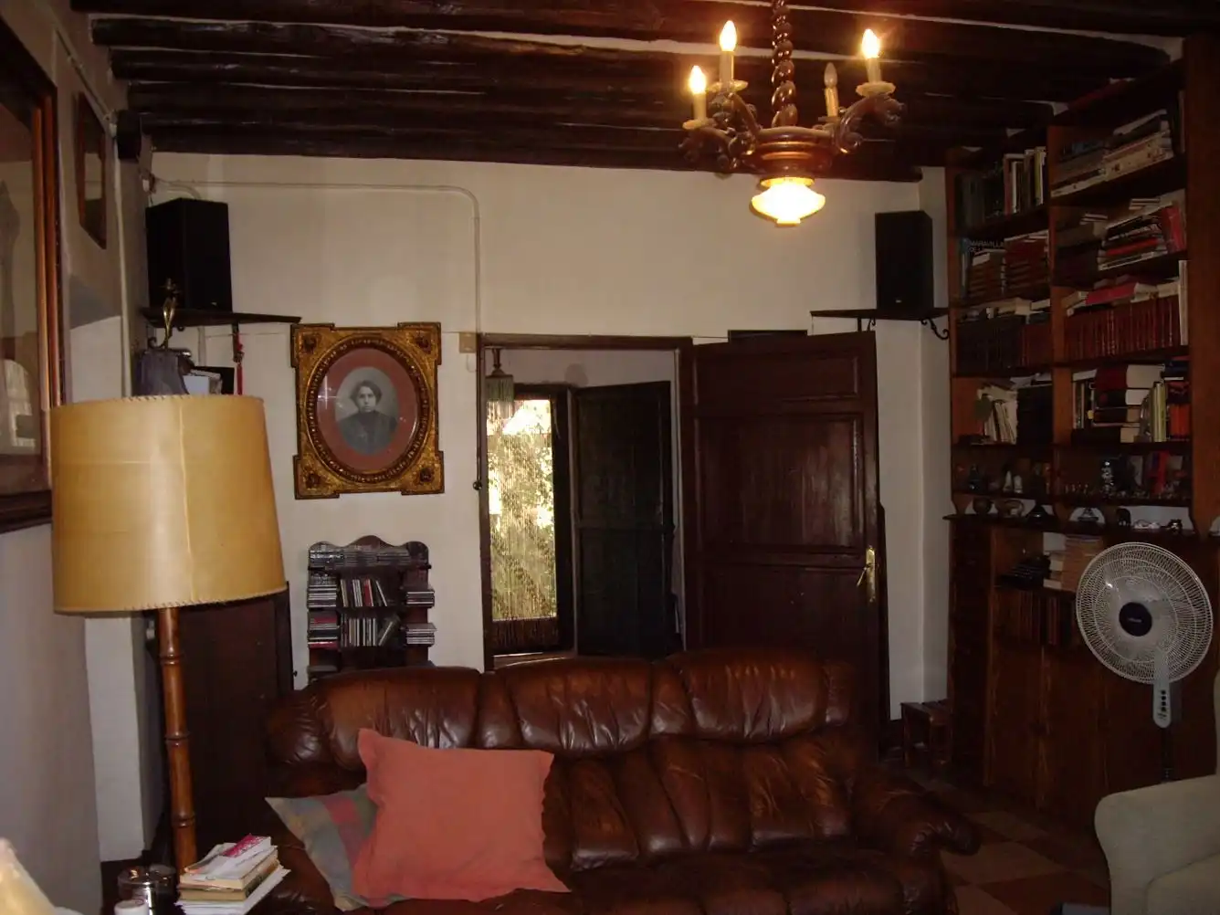 Sala d'estar de Finca rústica en venda en Alicante / Alacant amb Jardí privat, Terrassa i Traster