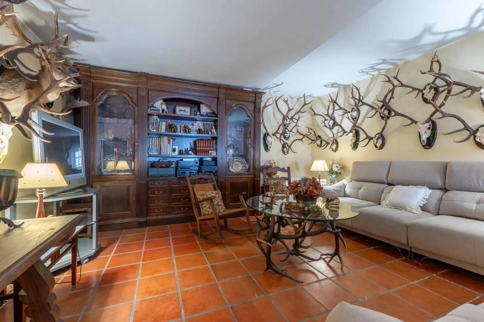 Sala d'estar de Casa o xalet en venda en Córdoba amb Aire condicionat, Calefacció i Jardí privat