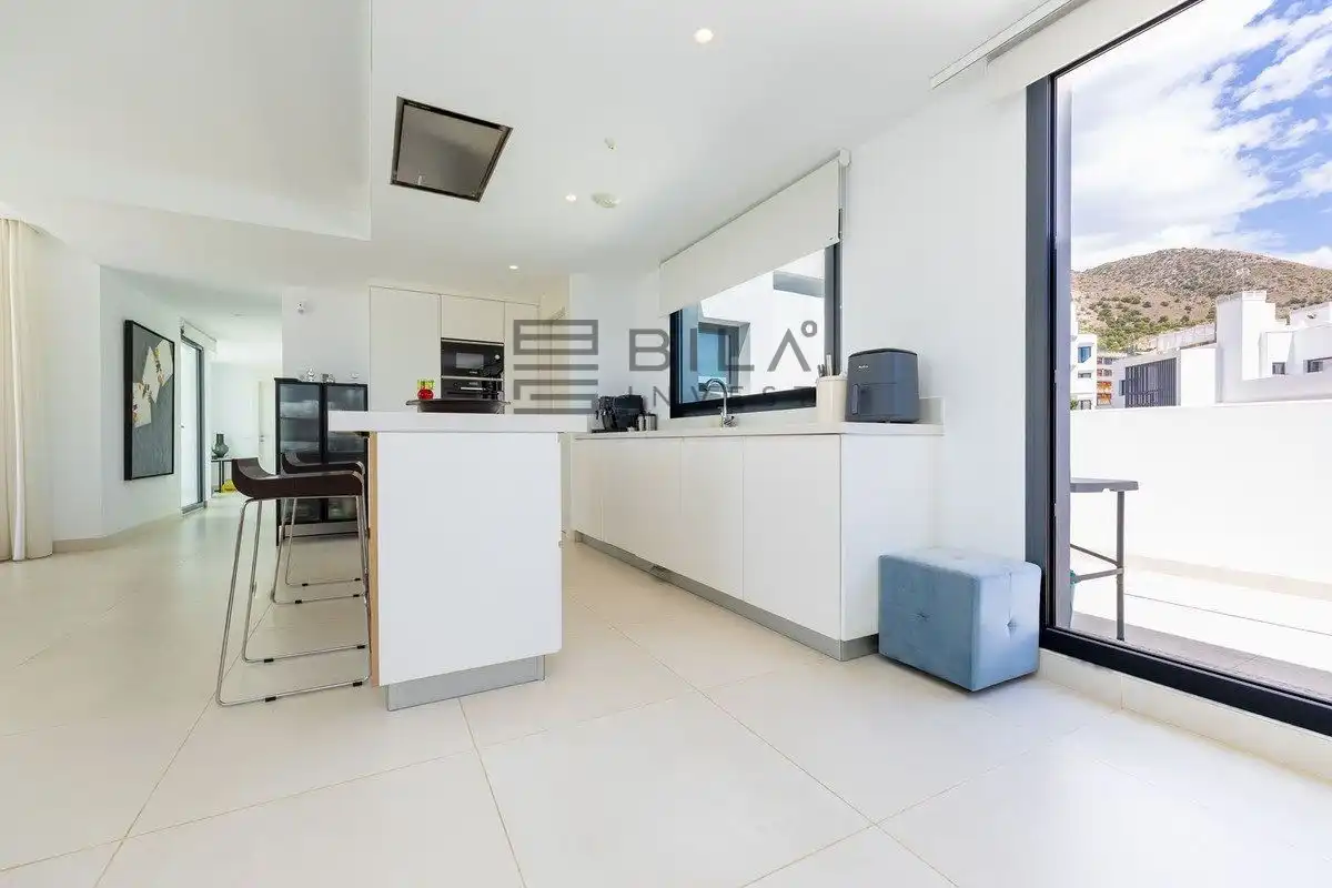 Kitchen of Attic for sale in Fuengirola  with Air Conditioner, Terrace and Storage room