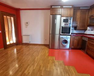 Kitchen of Flat for sale in Langreo  with Parquet flooring, Storage room and Oven